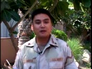 Petty Officer 3rd Class Amiel Santos