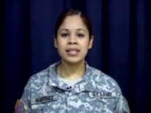 Spc. Darlene Martinez