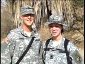 Spc. Lora and William Griggs and Tynes