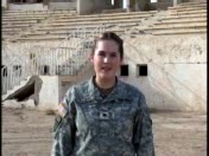 Spc. Heather Feggins
