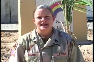 Sgt. 1st Class Sheila Brown