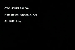 Chief Warrant Officer JOHN PALSA,