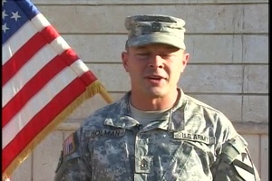 1st Sgt. Jason Holman