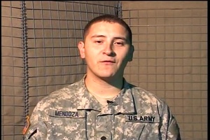Spc. Daniel Mendoza