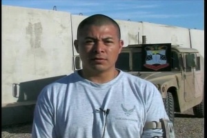 Senior Airman Julio Sandoval