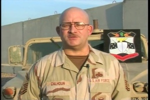 Senior Master Sgt. Gary Calhoun