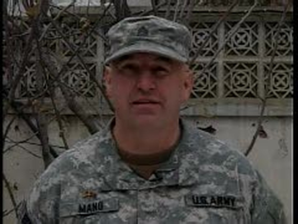 DVIDS - Video - Sgt. Kenneth Mano