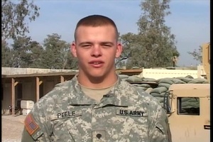 Spc. Travis Peele