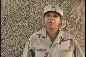 Petty Officer 3rd Class Melissa Stinnett