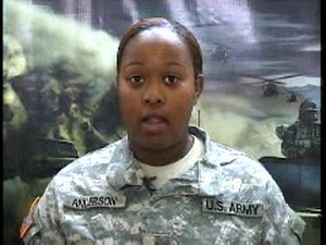 Pfc. Elicia Anderson