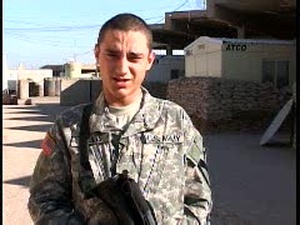 Spc. David Backus