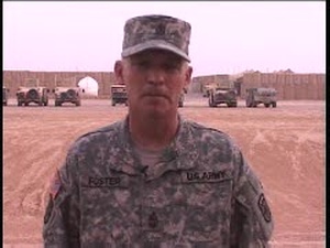 Command Sgt. Maj.  Fost