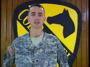 Spc. Ryan Chastain