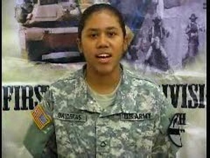Pfc. Evangeline Balderas
