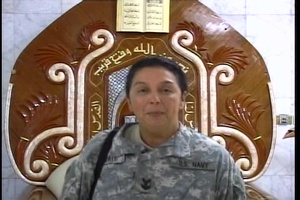 Petty Officer 1st Class Elaine Lovato