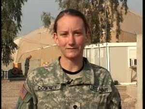 Spc. Kelly Downey