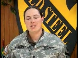 Spc. Michelle Duran