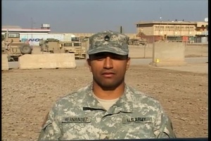 Staff Sgt. Edison Hernandez