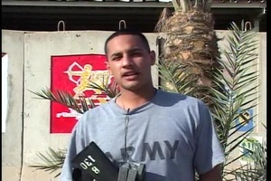 Pfc. CARLOS RIVERO