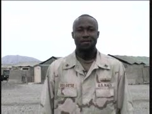 Petty Officer 2nd Class Dela Dovi-Dotse