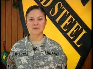 Pfc. Suzanne Holloway