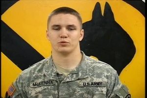 Spc. David McKenna