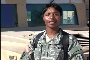 Command Sgt. Maj. Nichelle Johnson