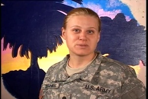 Spc. Tina Dasher