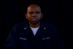 Petty Officer 2nd Class Keith Manns