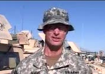 1st Sgt. Barry Adams