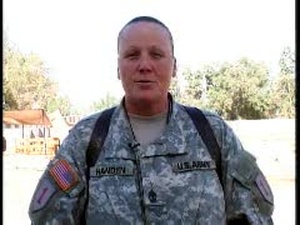 1st Sgt. Randi Hamden