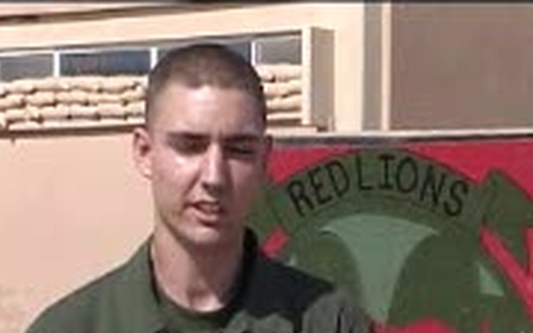 Lance Cpl. Charles Haes
