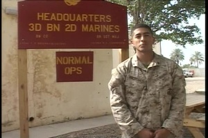 Lance Cpl. Sergio Rodriguez
