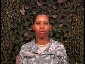 Sgt. 1st Class Sharon Johnson