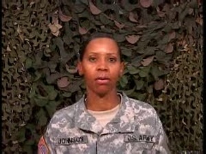 Sgt. 1st Class Sharon Johnson