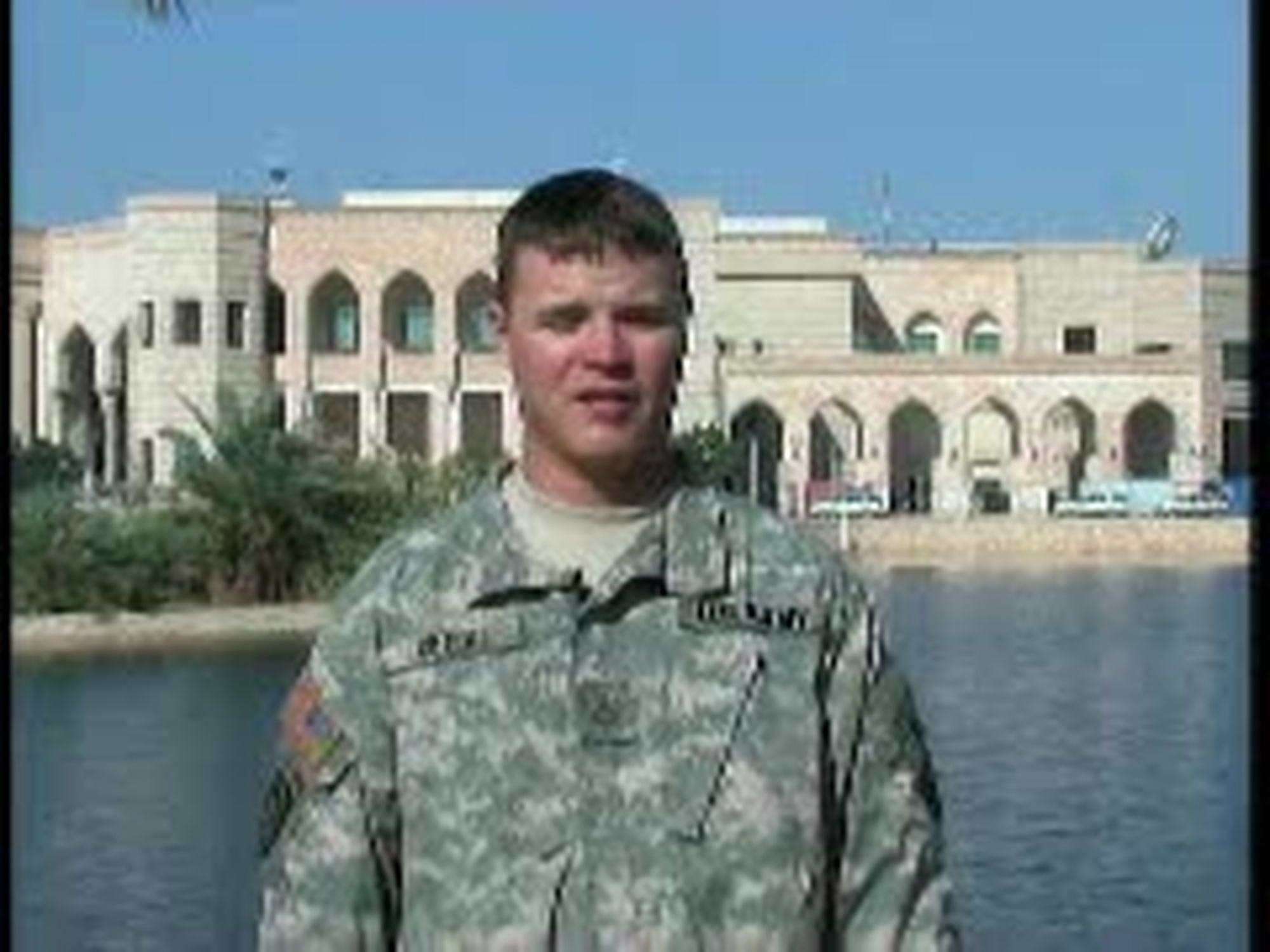 Pfc. JERONE CHESS sends a greeting to Lincoln, Nebraska from Baghdad, Iraq for Holiday Season 2006