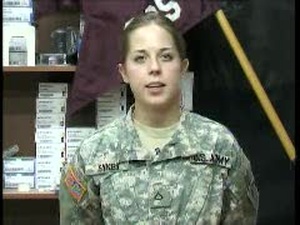 Pfc. LAUREN SYKES