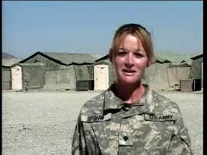 Spc. Tina Upshaw