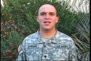 Spc. Adam Sanders