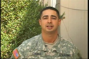 Pfc. Efrain Cuebas