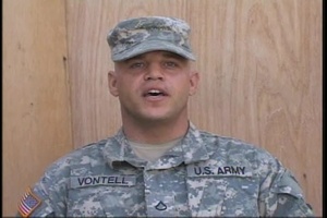 Pfc. Christopher Vontell