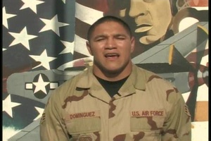Senior Airman Pete Dominguez