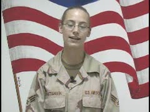 Senior Airman Cortney N. Christiansen