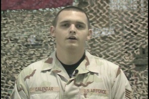Staff Sgt. Sean Calendar