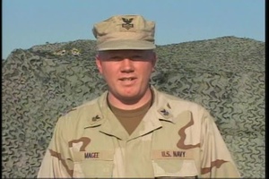 Petty Officer 1st Class Matthew Magee