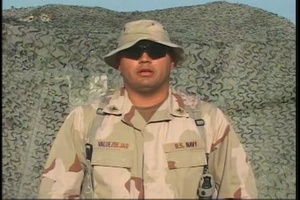 Petty Officer 2nd Class Alvaro Valdezbejak