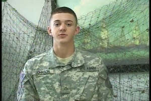 Pfc. Brandon Johnson