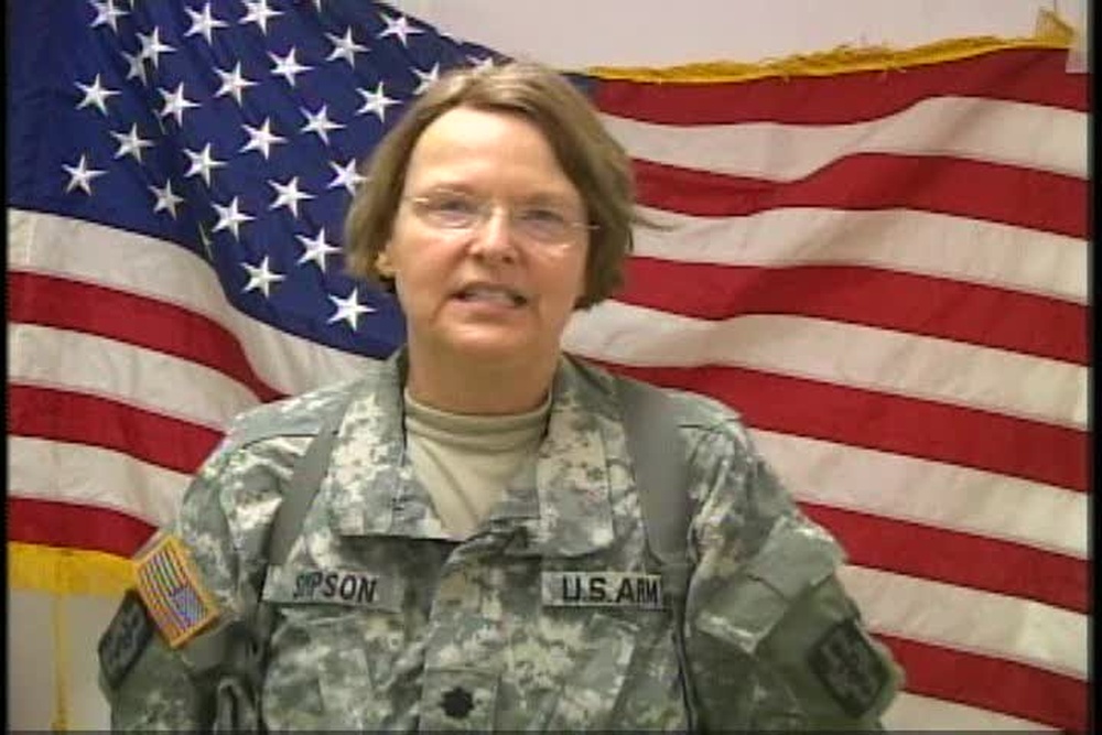 DVIDS - Video - Lt. Col. Mary Ellen Simpson