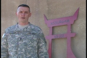 Command Sgt. Maj. David Thompson