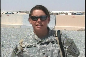 Spc. Stephanie Barber